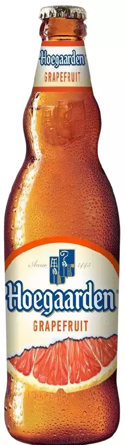 Пивной напиток HOEGAARDEN ГРЕЙПФРУТ светлый нефильтрованный 0,44л