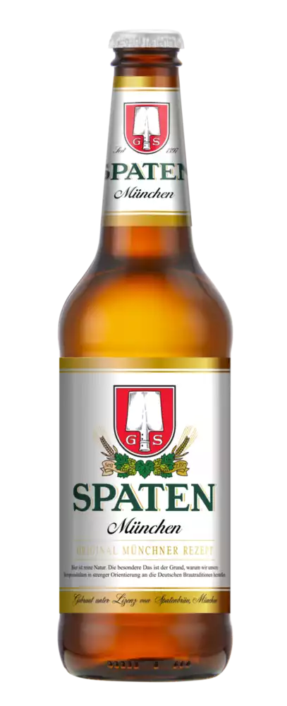 Пиво SPATEN MUNCHEN HELLES светлое 0,45л