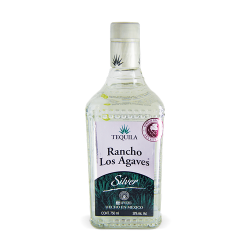 Текила РАНЧО ЛОС АГАВЕС СИЛЬВЕР 0,5л