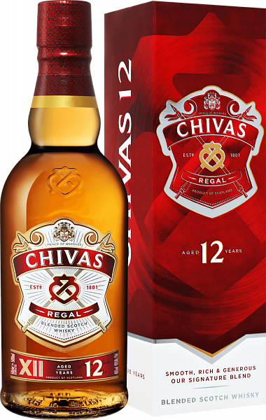 Виски CHIVAS REGAL 12 лет 1л