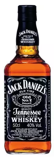 Виски зерновой ДЖЕК ДЭНИЕЛС ТЕННЕССИ 0,5л